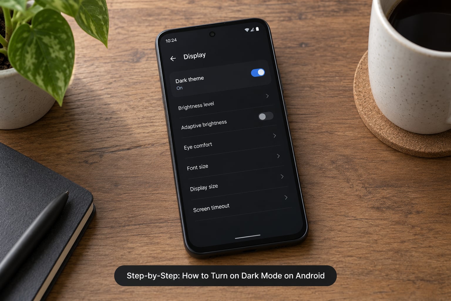Step-by-Step: How to Turn on Dark Mode on Android