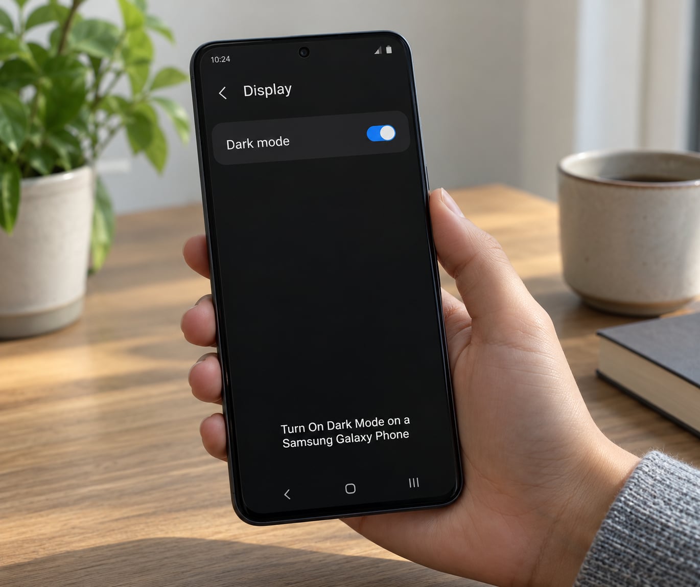 Turn On Dark Mode on a Samsung Galaxy Phone
