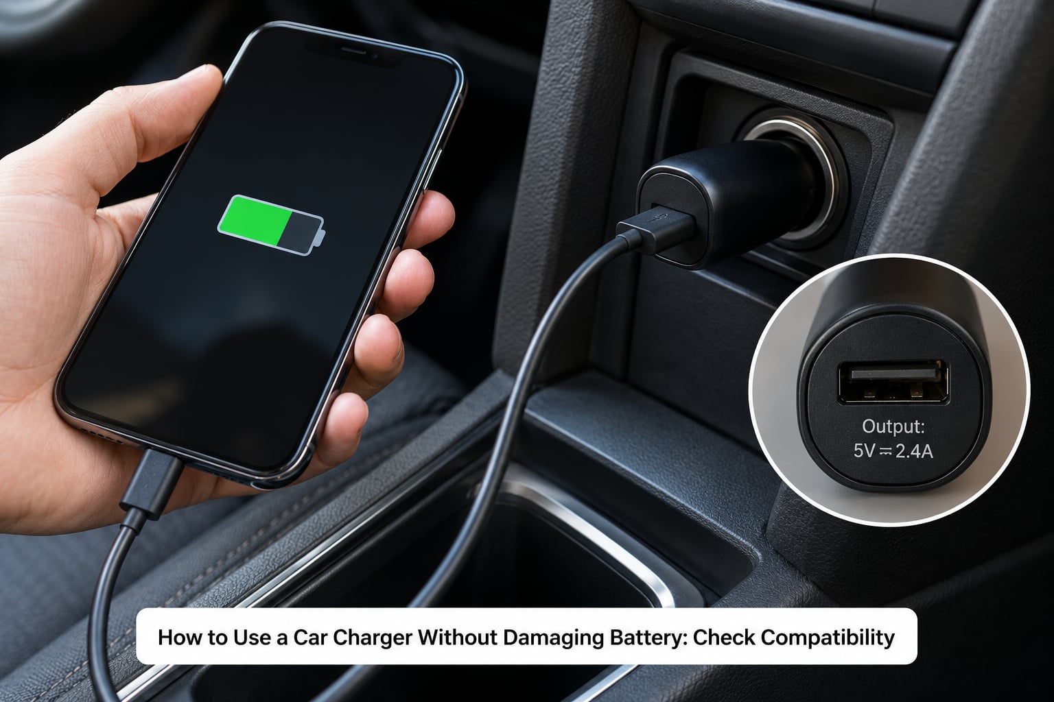 How to Use a Car Charger Without Damaging Battery: Check Compatibility