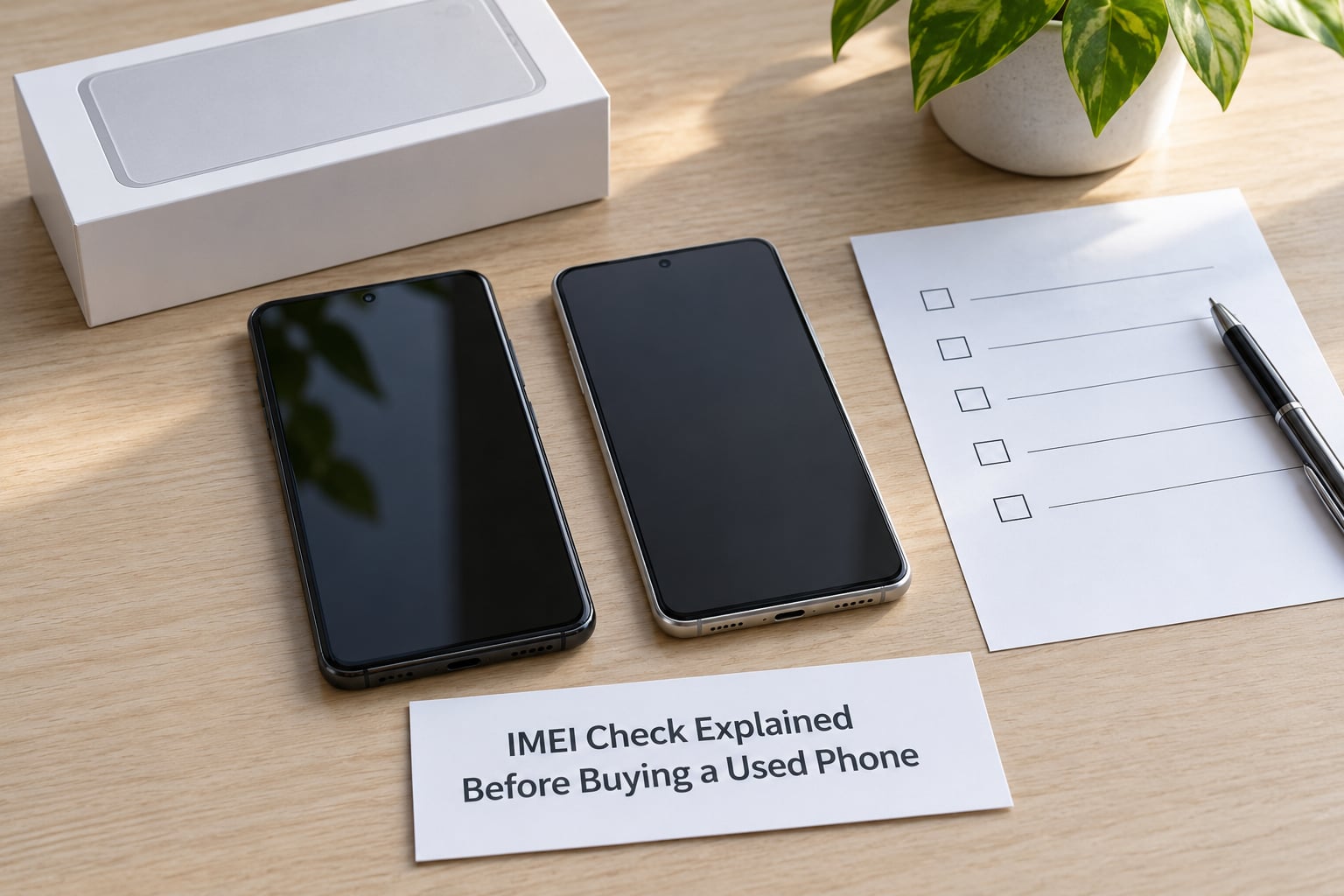 IMEI Check Explained Before Buying a Used Phone