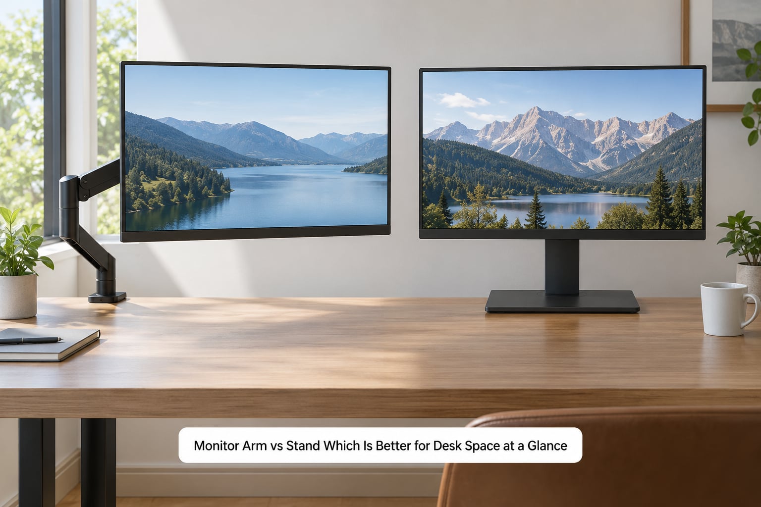 Monitor Arm vs Stand Which Is Better for Desk Space at a Glance