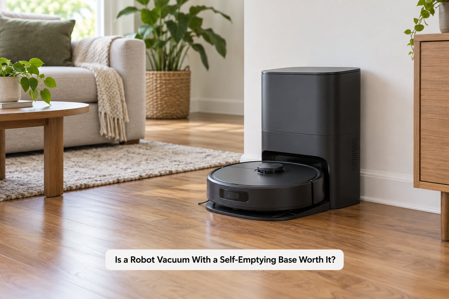 Is a Robot Vacuum With a Self-Emptying Base Worth It?