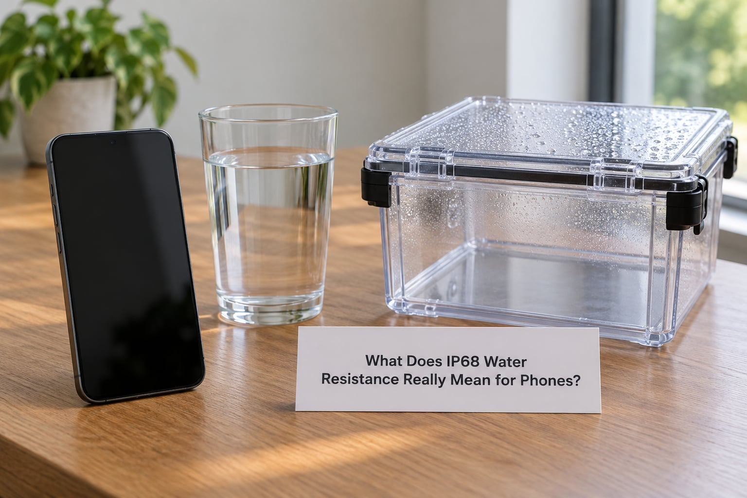 What Does IP68 Water Resistance Really Mean for Phones?