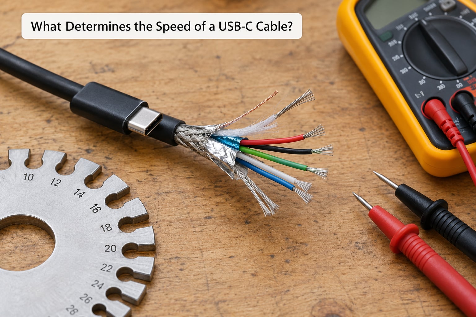 What Determines the Speed of a USB-C Cable?