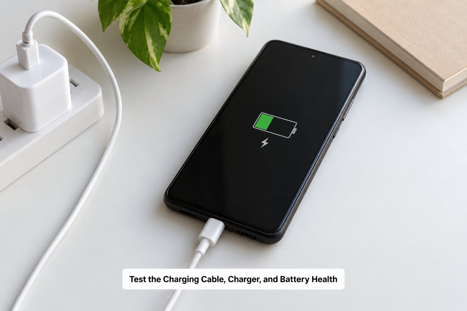 Test the Charging Cable, Charger, and Battery Health