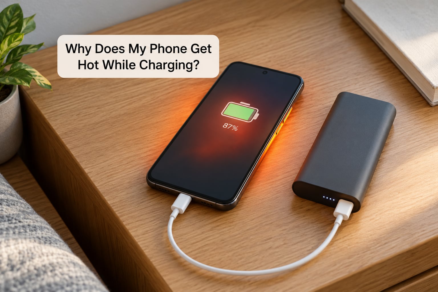 Why Does My Phone Get Hot While Charging?