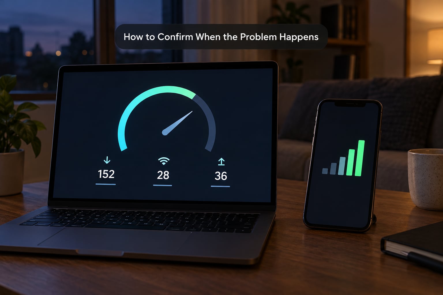How to Confirm When the Problem Happens