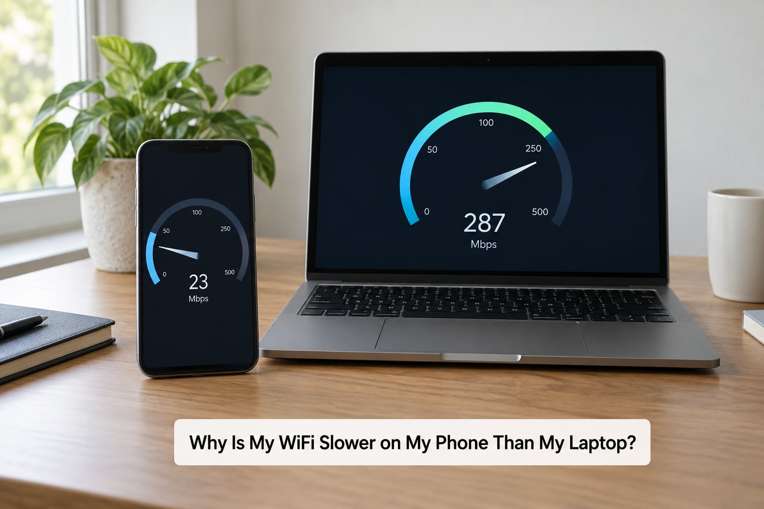 Why Is My WiFi Slower on My Phone Than My Laptop?