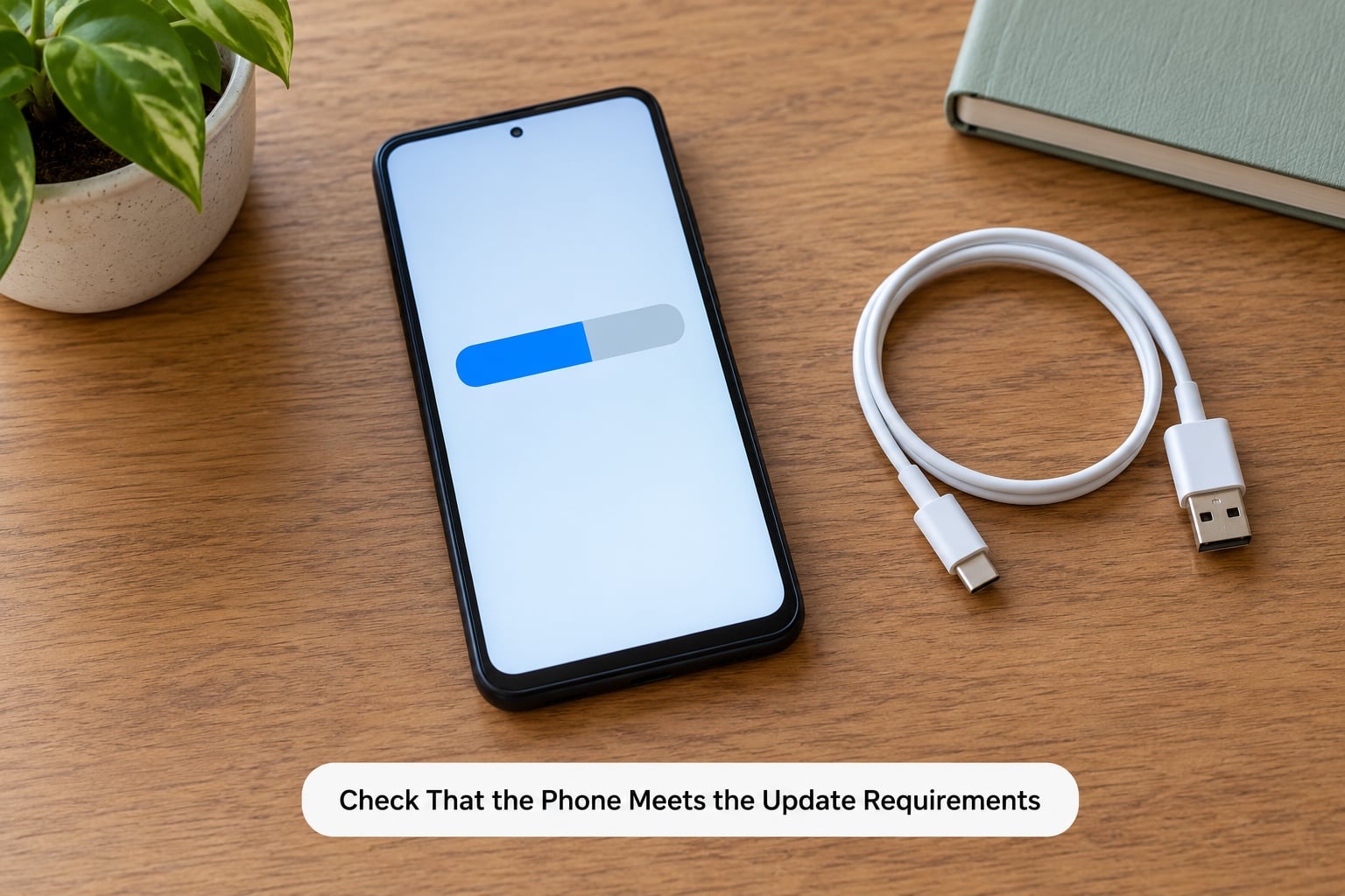 Check That the Phone Meets the Update Requirements