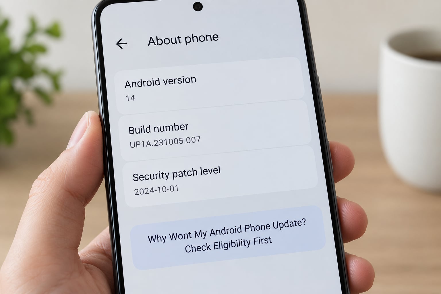 Why Wont My Android Phone Update? Check Eligibility First