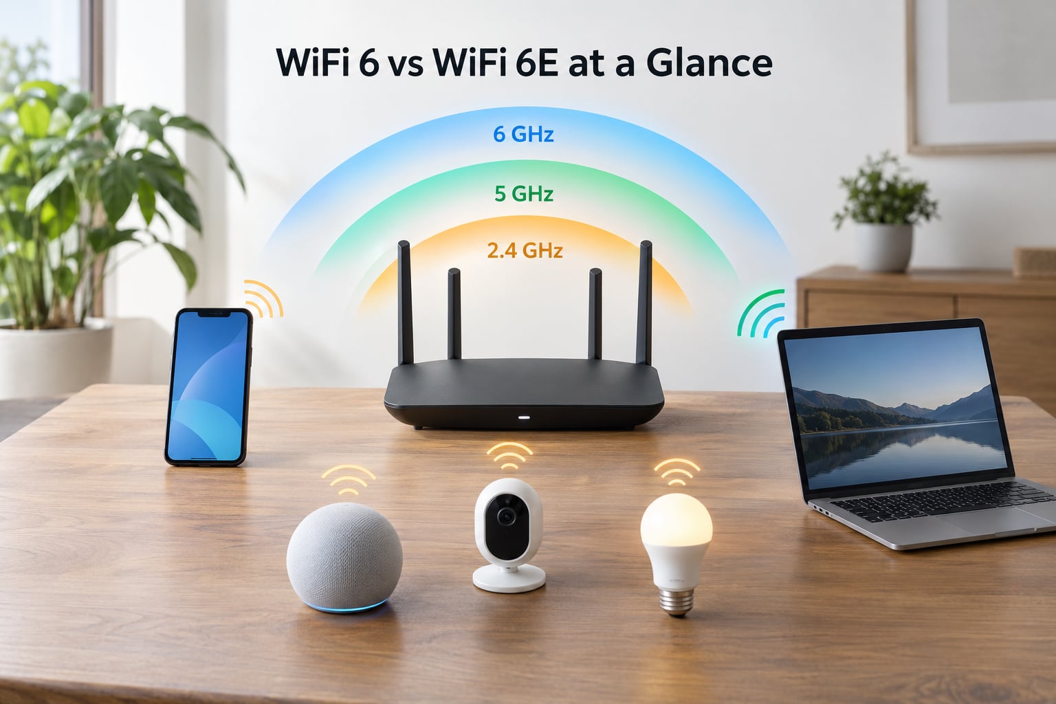 WiFi 6 vs WiFi 6E at a Glance